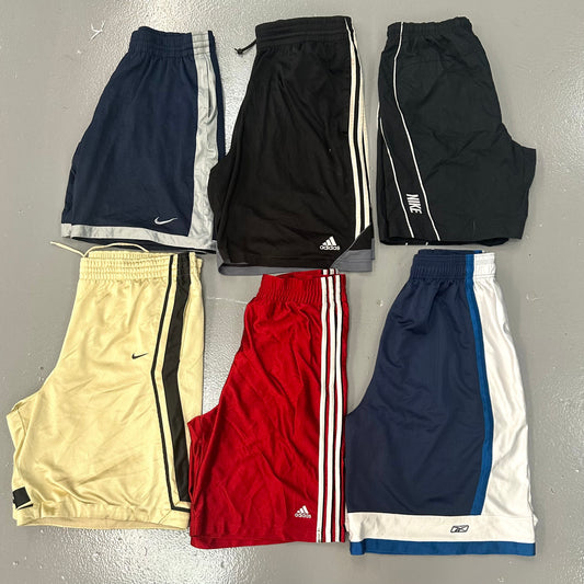 BRANDED NYLON SPORTS SHORTS X25