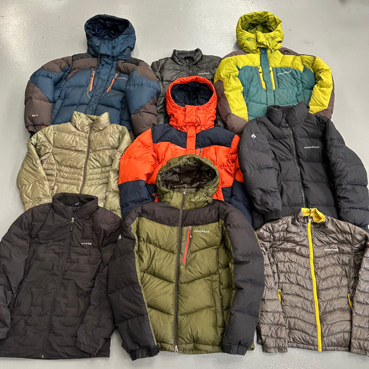 MONTBELL PUFFER JACKETS X 6