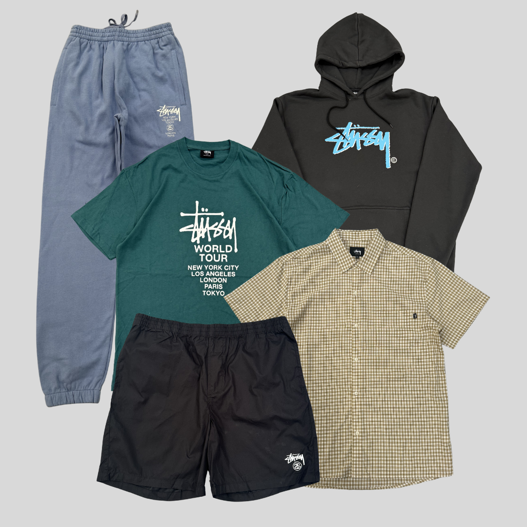 STUSSY 10PCS MIX BUNDLE – Graded Wholesale