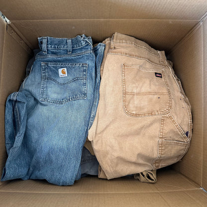 GRADE C CARHARTT DICKIES TROUSERS X30