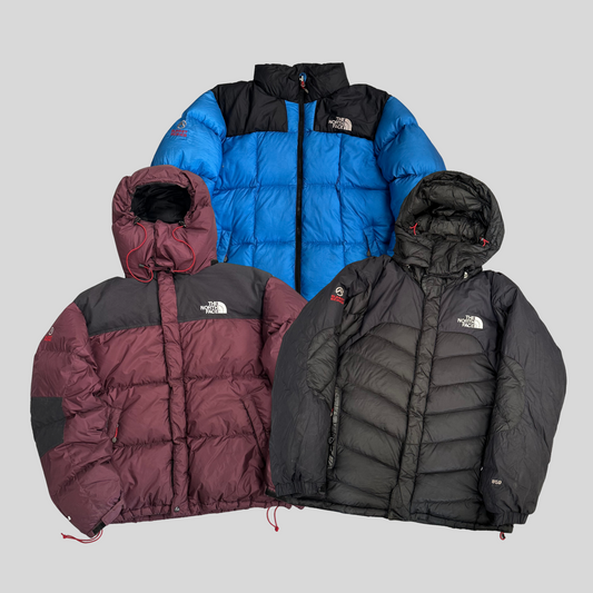 NORTH FACE PUFFER JACKETS X5