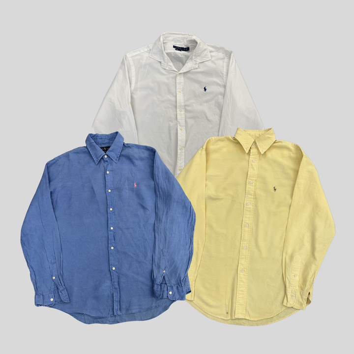 RALPH LAUREN SHIRTS X 20