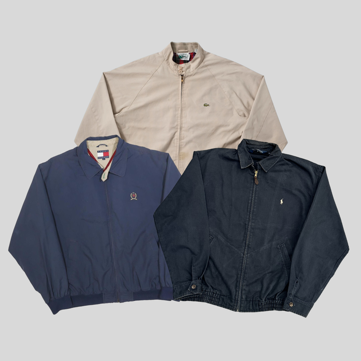 BRANDED HARRINGTON JACKETS X 10