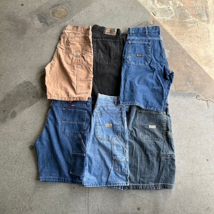 LEE & WRANGLER JORTS X 20