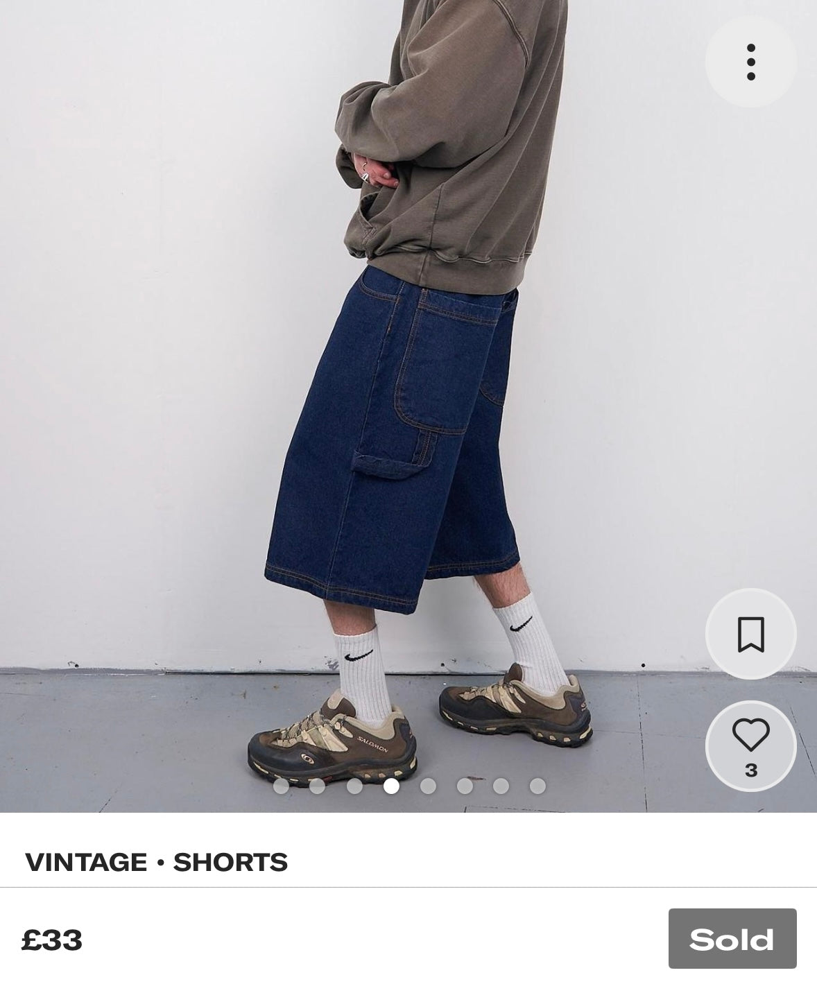 パンツ Kapital western studs carpenter jorts SS2024 Kapital 'Gemstone' Studded Carpenter Shorts – Alex Maxamenko