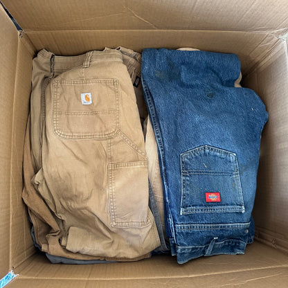 GRADE C CARHARTT DICKIES TROUSERS X30