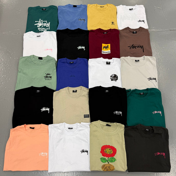 STUSSY T-SHIRTS X 10