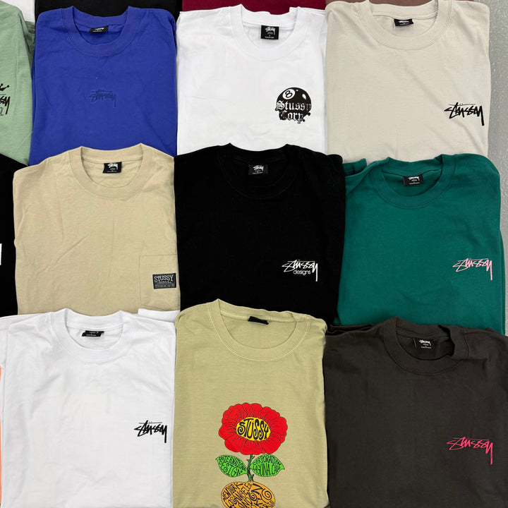 STUSSY T-SHIRTS X 10