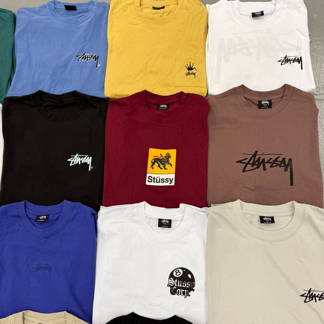 STUSSY T-SHIRTS X 10