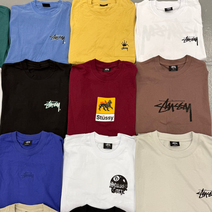STUSSY T-SHIRTS X 10