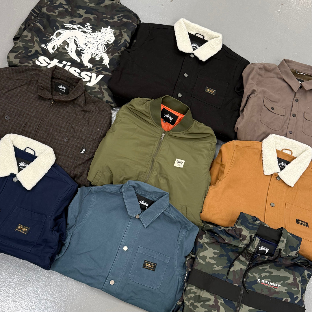 STUSSY JACKETS X 10