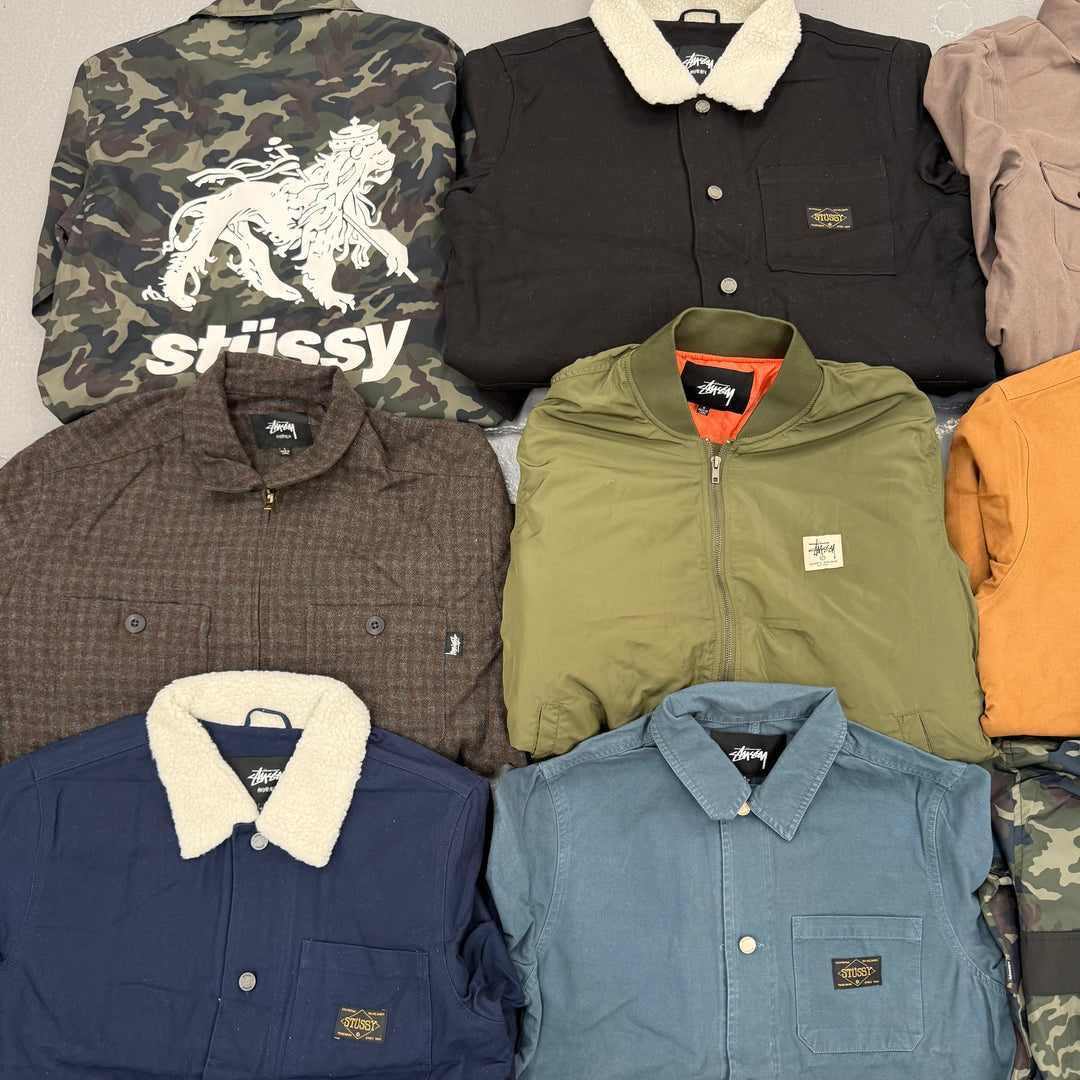 STUSSY JACKETS X 10