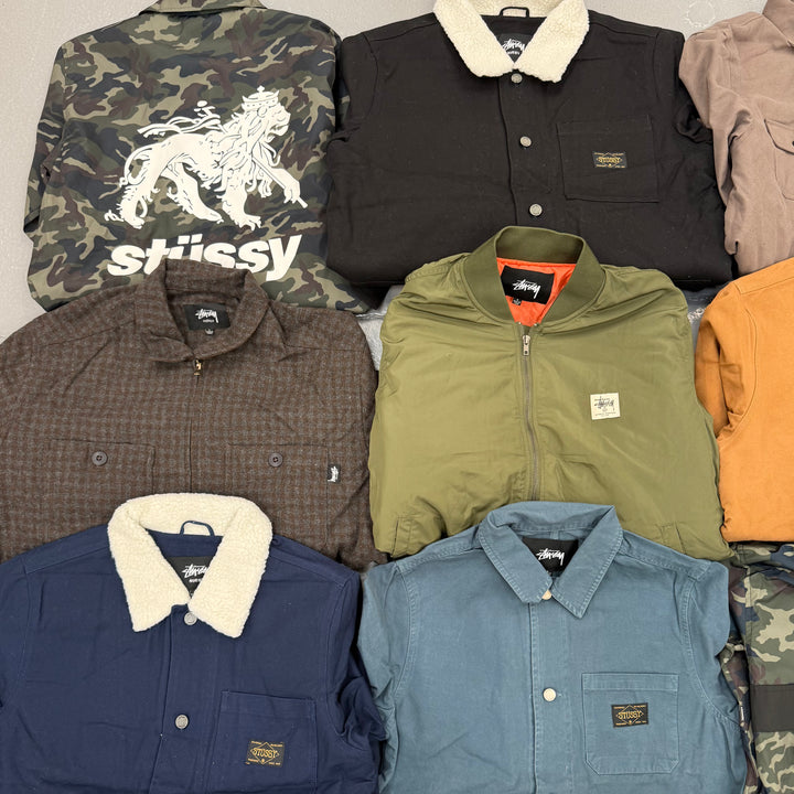 STUSSY JACKETS X 10
