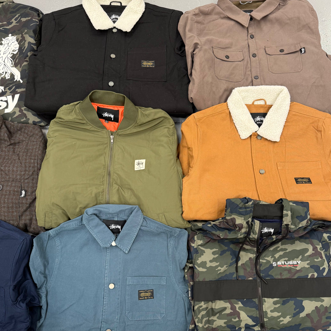 STUSSY JACKETS X 10