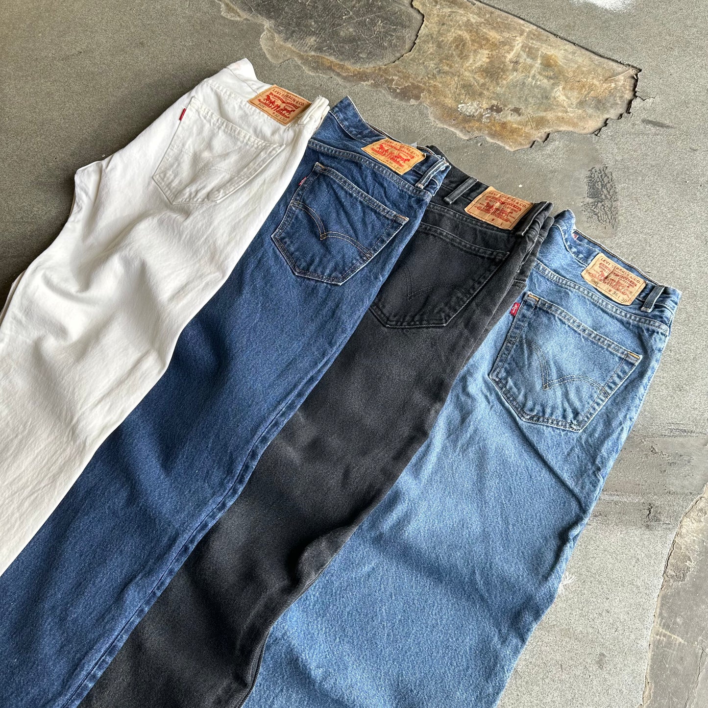 Levi 501 baggy jeans online