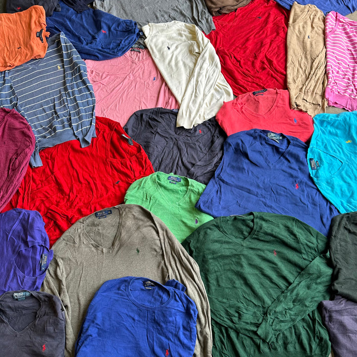 RALPH LAUREN LIGHT KNIT SWEATSHIRTS X 20