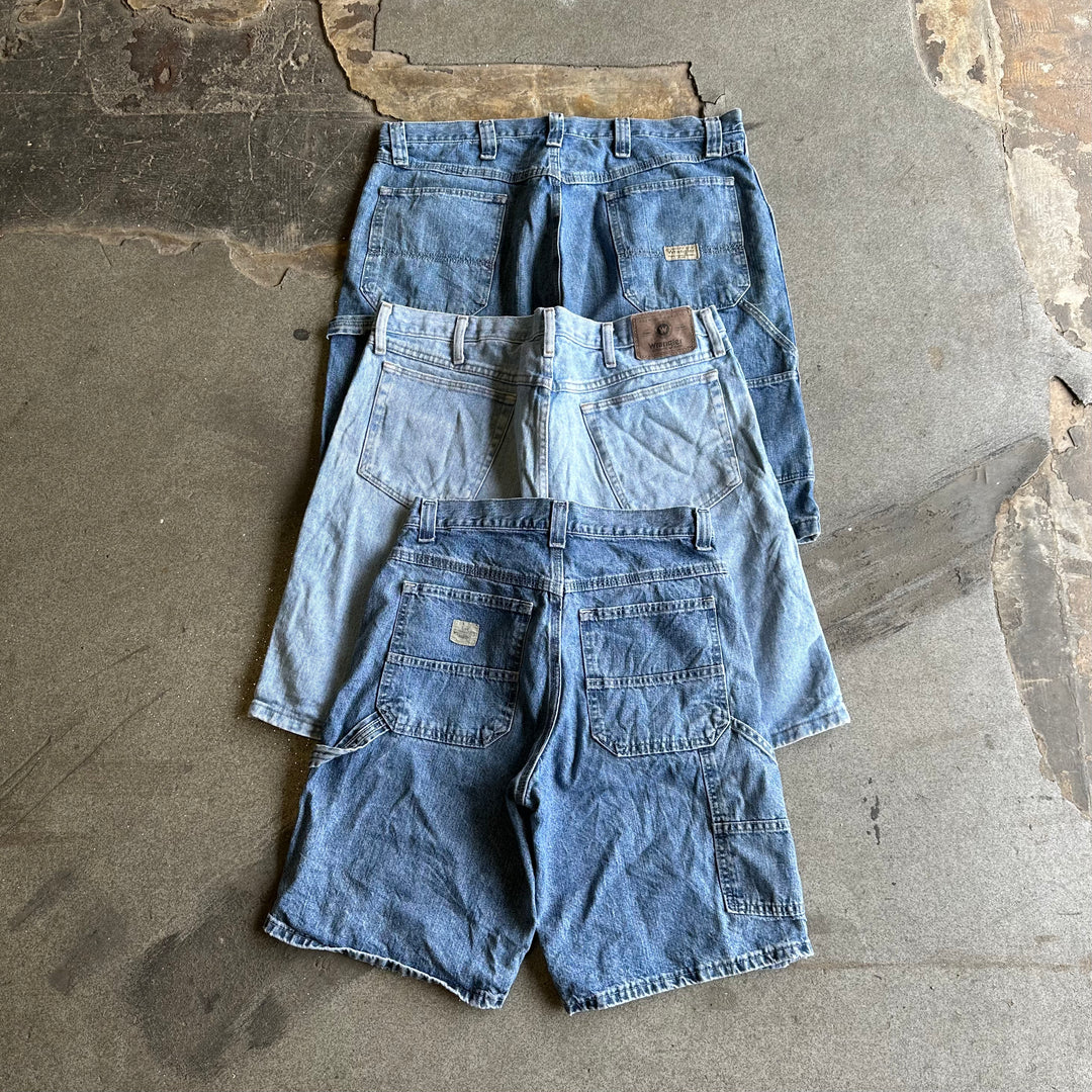 LEE & WRANGLER JORTS X 20