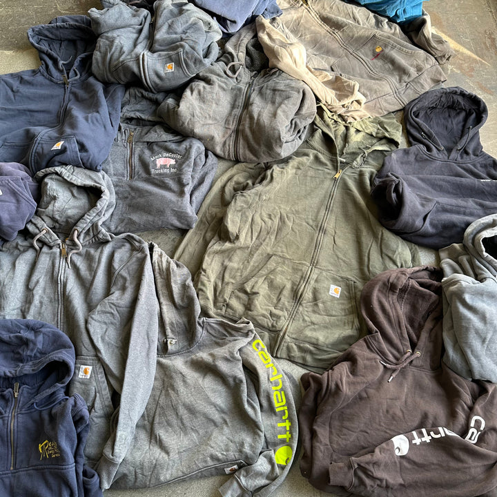 VINTAGE CARHARTT & DICKIES HOODIES X 15