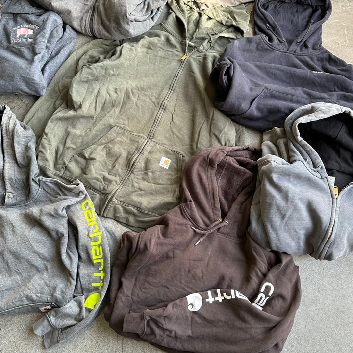 VINTAGE CARHARTT & DICKIES HOODIES X 15