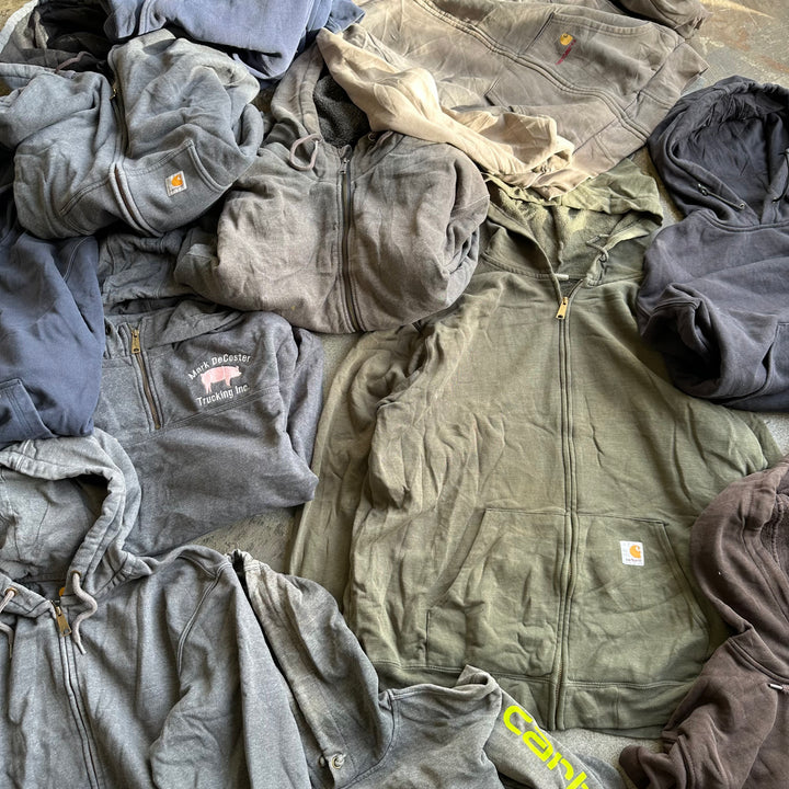 VINTAGE CARHARTT & DICKIES HOODIES X 15