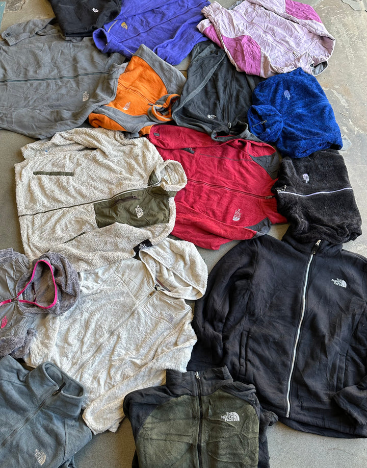 THE NORTH FACE FLEECES X 20
