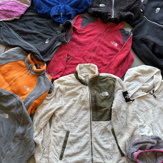 THE NORTH FACE FLEECES/JACKETS 20 PCS