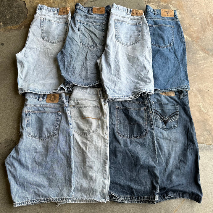 MIXED DENIM JORTS BOX