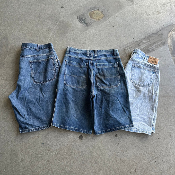MIXED DENIM JORTS BOX
