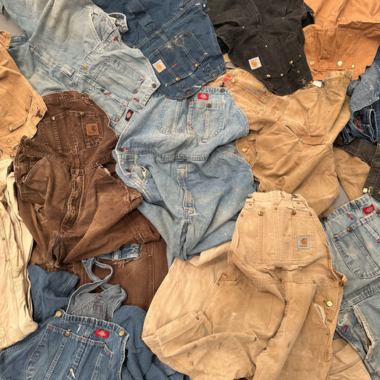 GRADE B/C CARHARTT & DICKIES DUNGAREES
