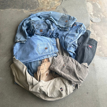 CARHARTT / DICKIES TROUSERS CLEARANCE 30PCS