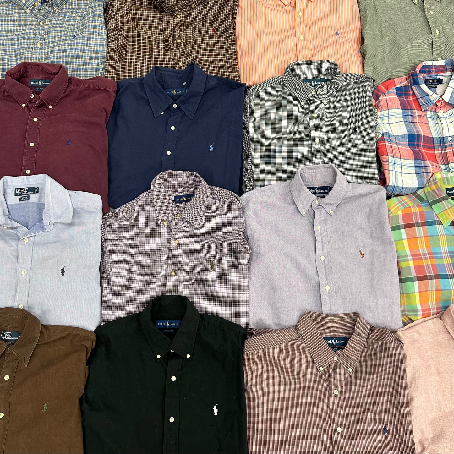 RALPH LAUREN SHIRTS X 20