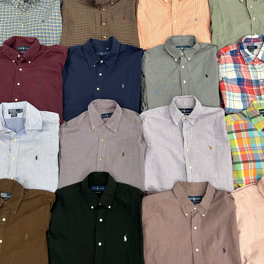 RALPH LAUREN SHIRTS X 20