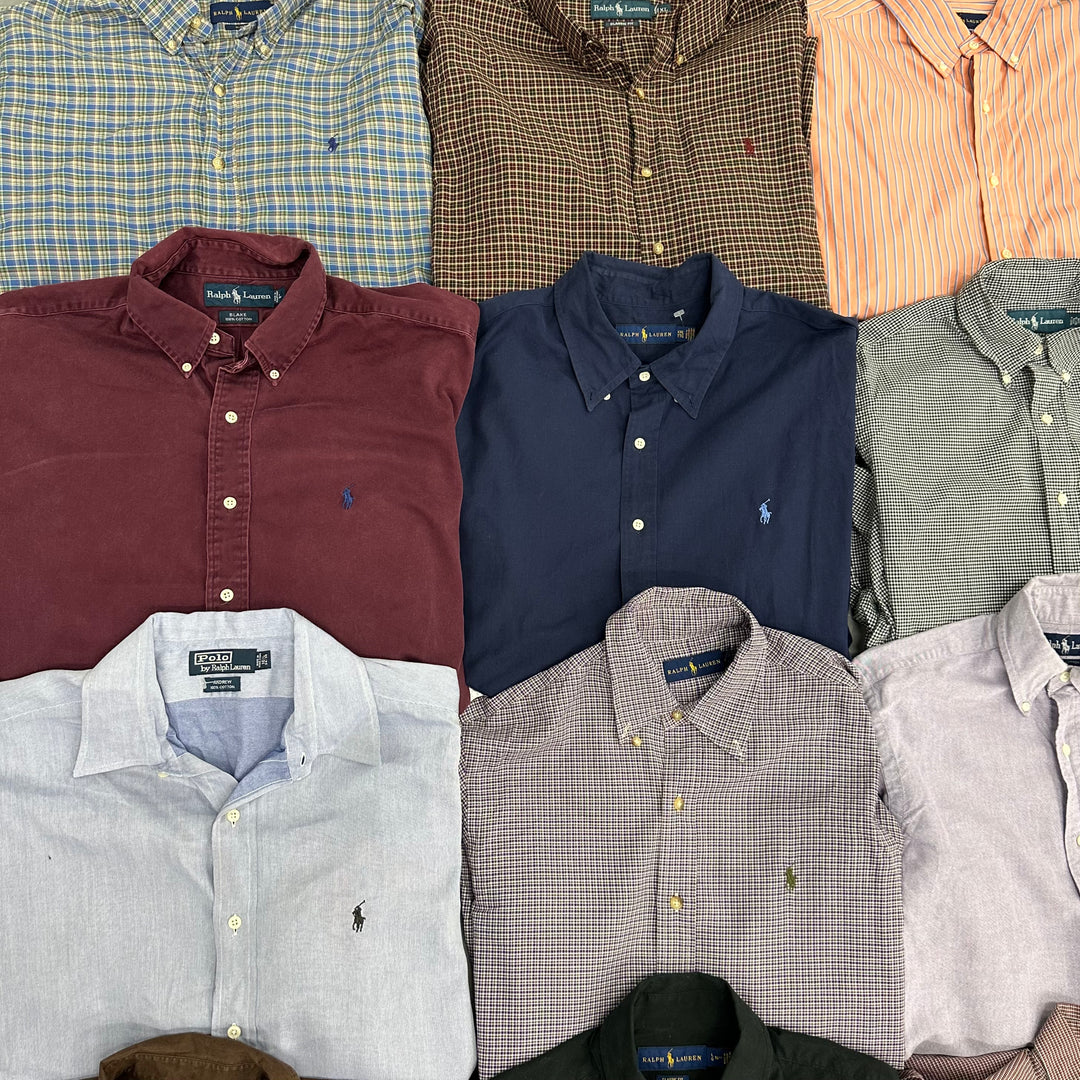 RALPH LAUREN SHIRTS X 20