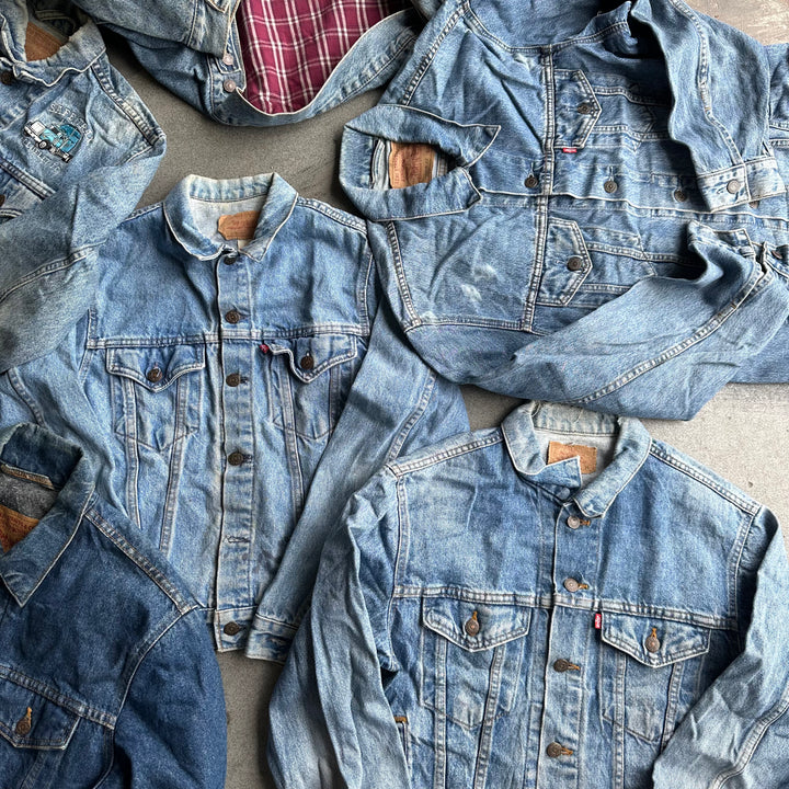VINTAGE LEVI'S DENIM JACKETS (10 PCS)