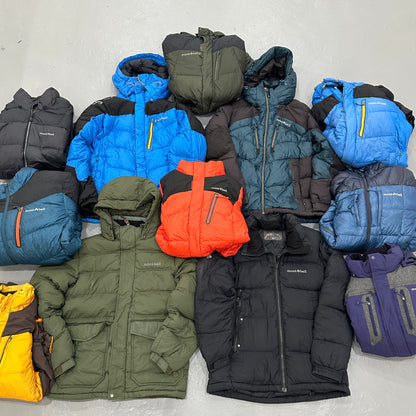 MONTBELL PUFFER JACKETS X5