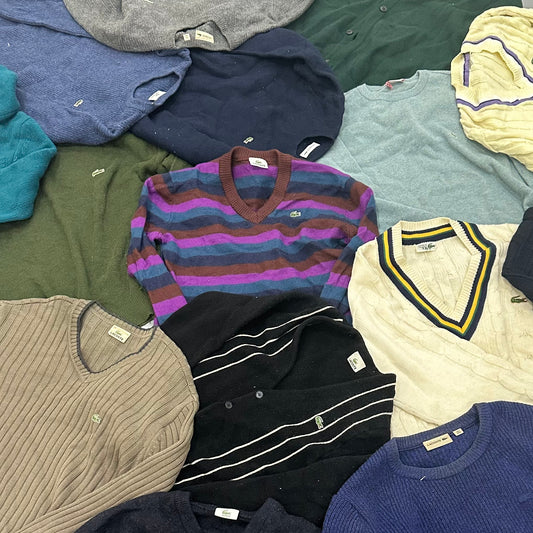 LACOSTE KNITTED SWEATSHIRTS