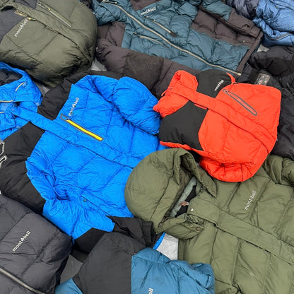 MONTBELL PUFFER JACKETS X5