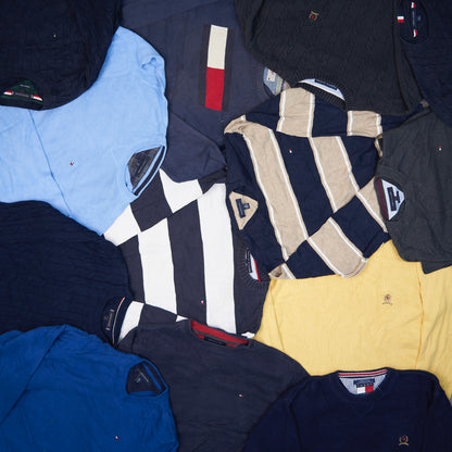 TOMMY HILFIGER HEAVY KNITTED SWEATSHIRTS