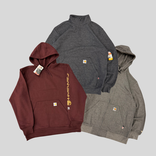 CARHARTT FR HOODIES & SWEATSHIRTS x 10 (PRE ORDER)