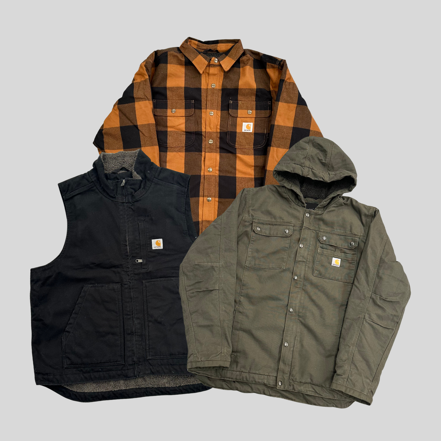 CARHARTT JACKET MIX BUNDLE X5