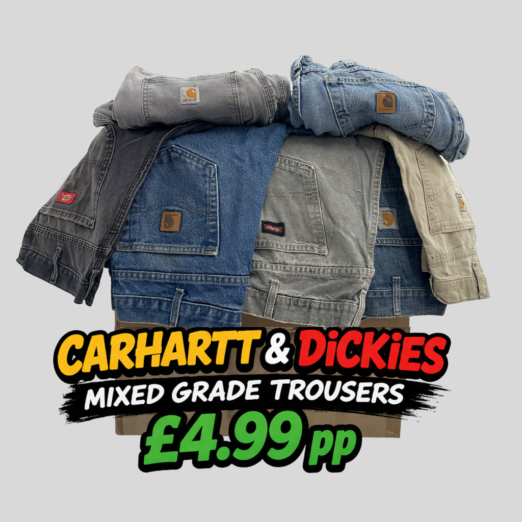 MFC STORE × Dickies Carhartt WIPtripster CARHARTT / DICKIES TROUSERS MIXED GRADE X30 – Graded Wholesale