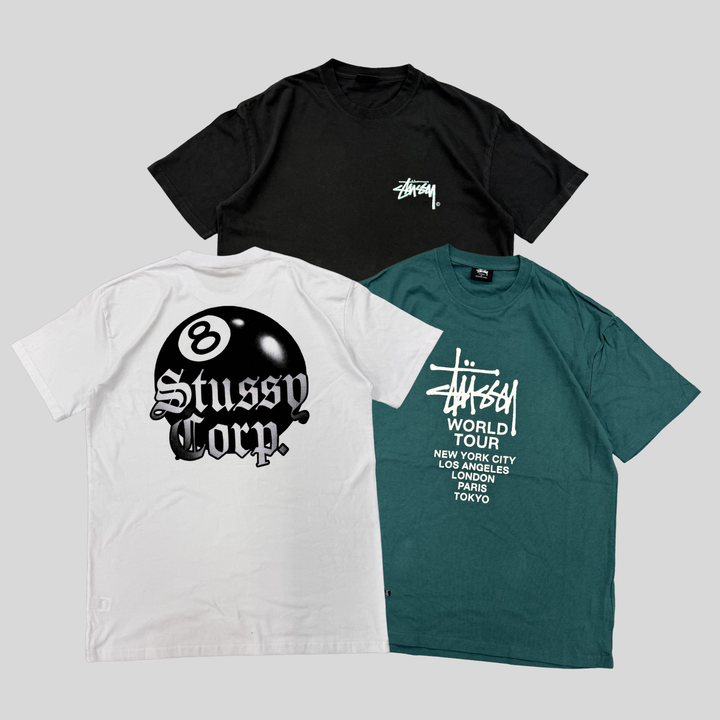 STUSSY T-SHIRTS X 10 – Graded Wholesale