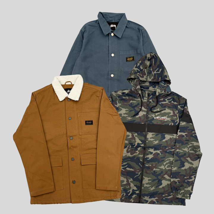 STUSSY JACKETS X 10