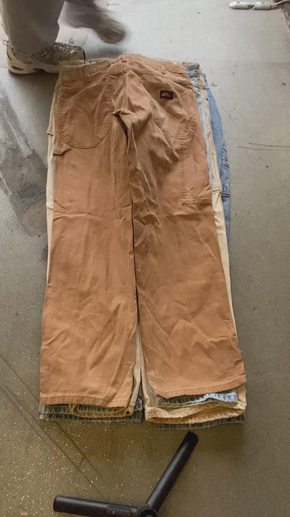 B/C GRADE CARHARTT DICKIES TROUSERS X30