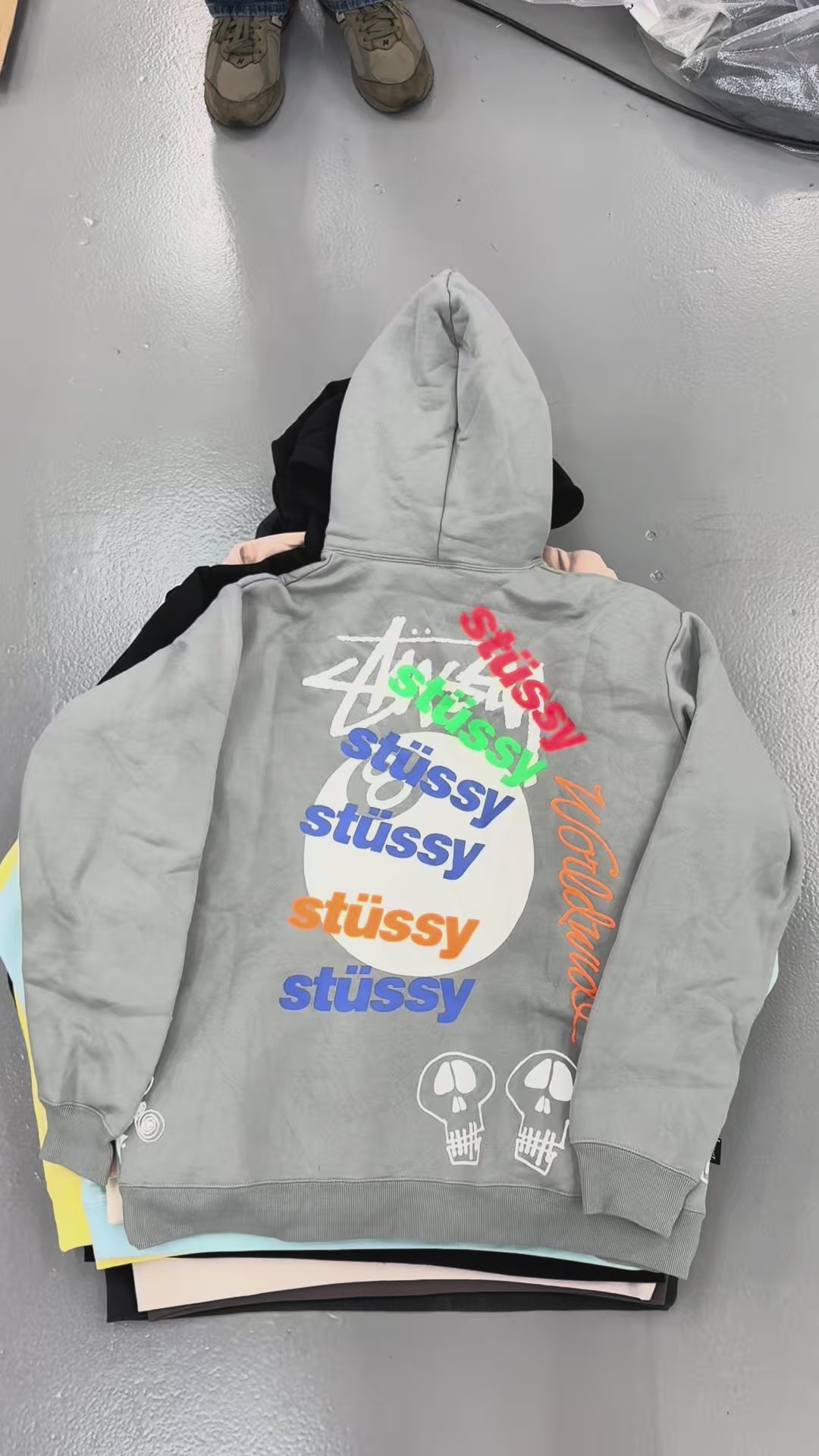 STUSSY HOODIES & SWEATSHIRTS X 10