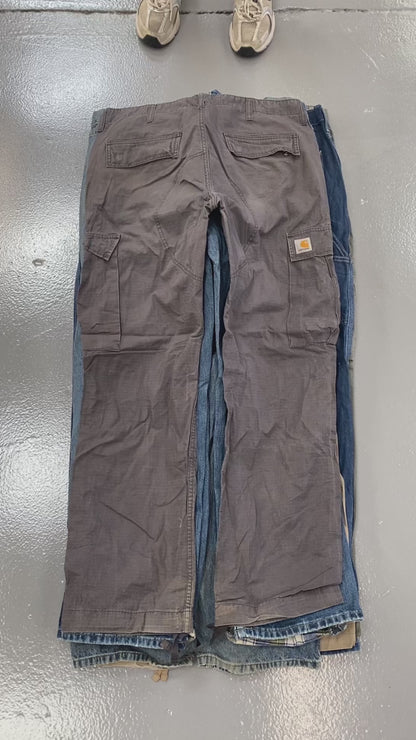 GRADE B CARHARTT / DICKIES TROUSERS (20 PCS)