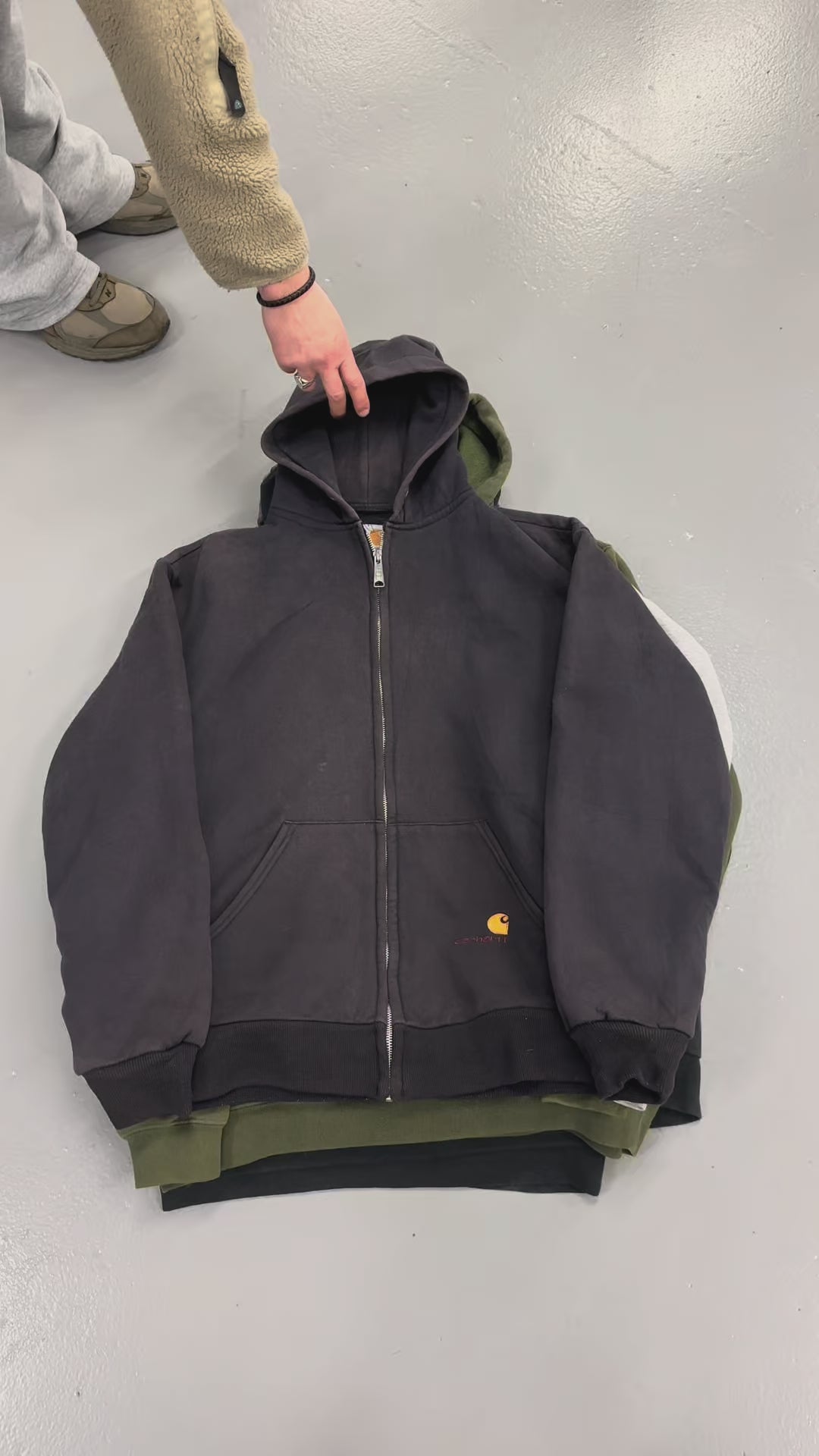 VINTAGE CARHARTT & DICKIES HOODIES X 15