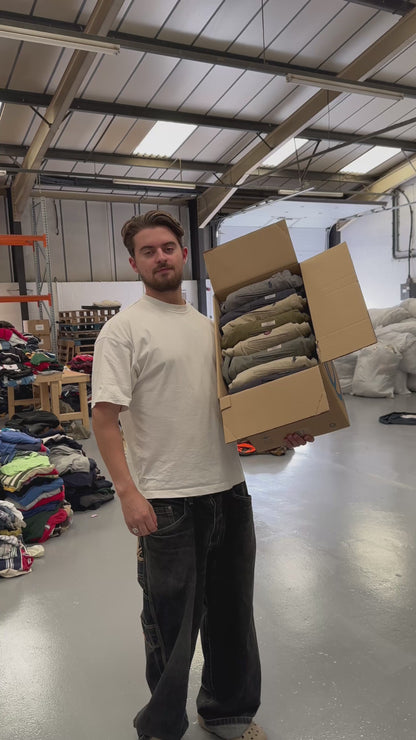 RALPH LAUREN BAGGY CHINO TROUSERS X10