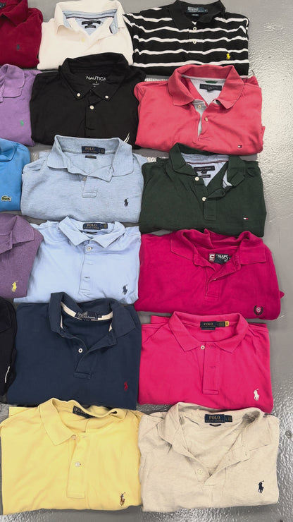 BRANDED POLO SHIRTS X20