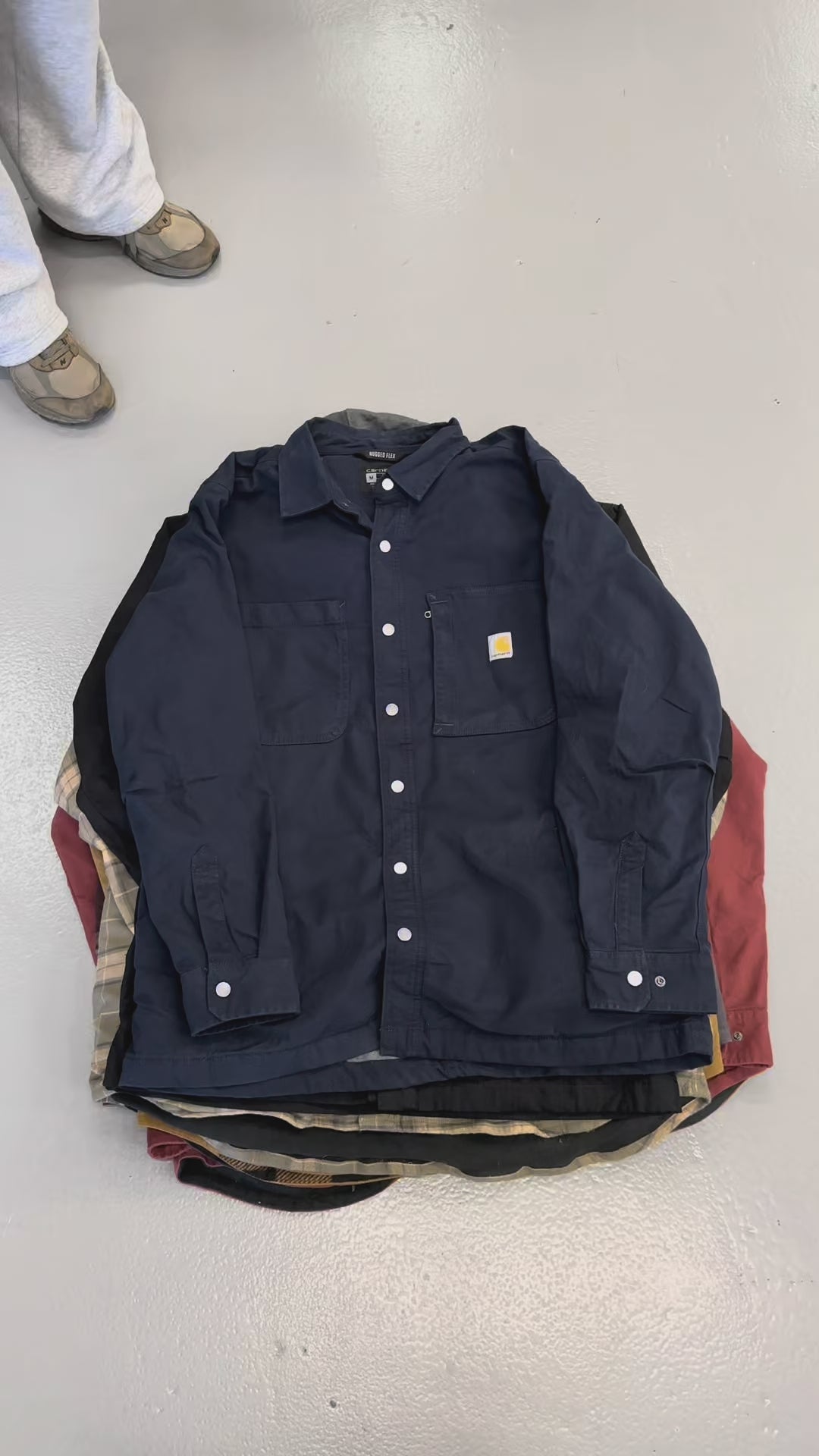 CARHARTT SHACKETS X 10